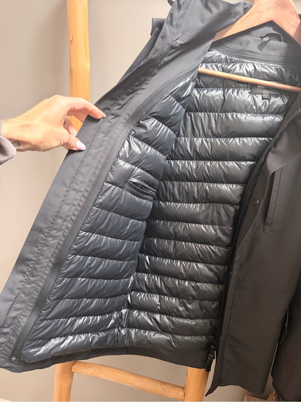 MACAGE mens 2 in 1 rain jacket LIKE NEW